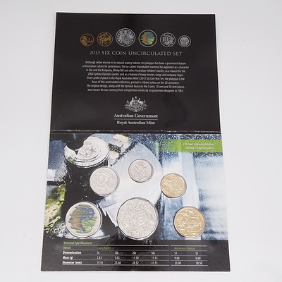 Special Edition 2013 Six Coin Uncirculated Set