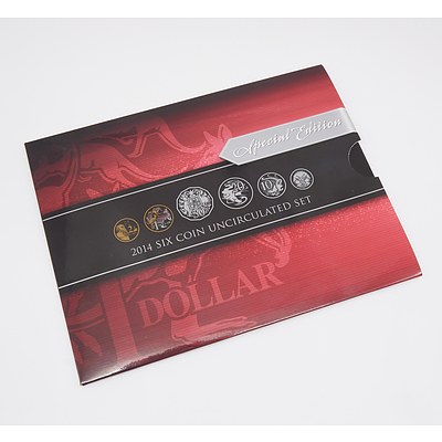 Special Edition 2014 Six Coin Uncirculated Set