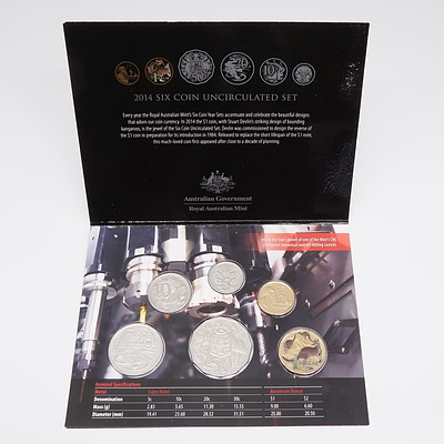Special Edition 2014 Six Coin Uncirculated Set