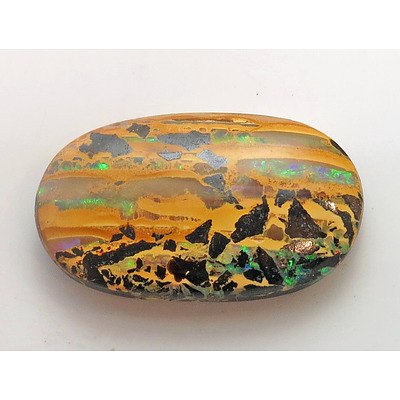 Opal - Queensland Boulder Opal - Solid Cabochon