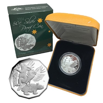 Australia 2004 Proof Silver 50 Cent Coin