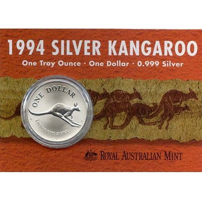 Australia Silver Kangaroo 1994