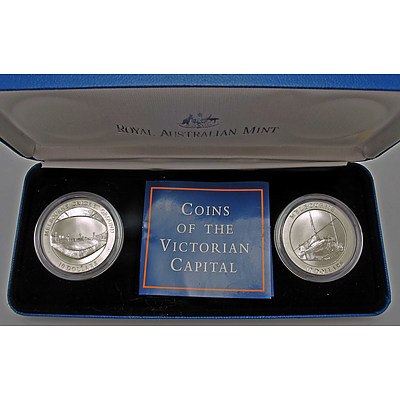 Australia: Mint Set Coins Of The Victorian Capital