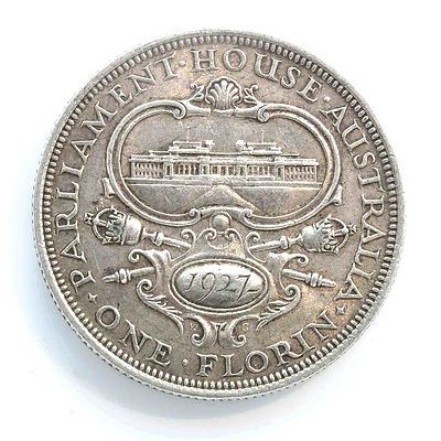 Australia Silver Coin: Canberra Florin 1927 Commemorative