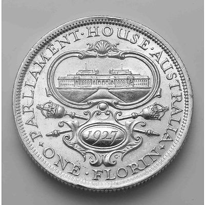 Australia Silver Coin: Canberra Florin 1927 Commemorative
