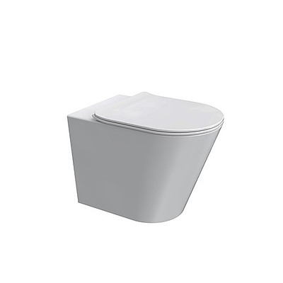 Parisi L'Hotel Wall Faced Suite Toilet Pan and Soft Close Seat - PN730P - RRP $700.00 - Brand New