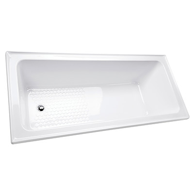 Decina Fabrino 1675mm Rectangular Shower Bath - Brand New - RRP $470.00