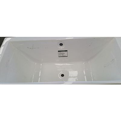Kohler Evok 1675mm Rectangular Drop In Bath - New - RRP $300.00