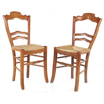 Set of Four Vintage Been and Seagrassr Chairs