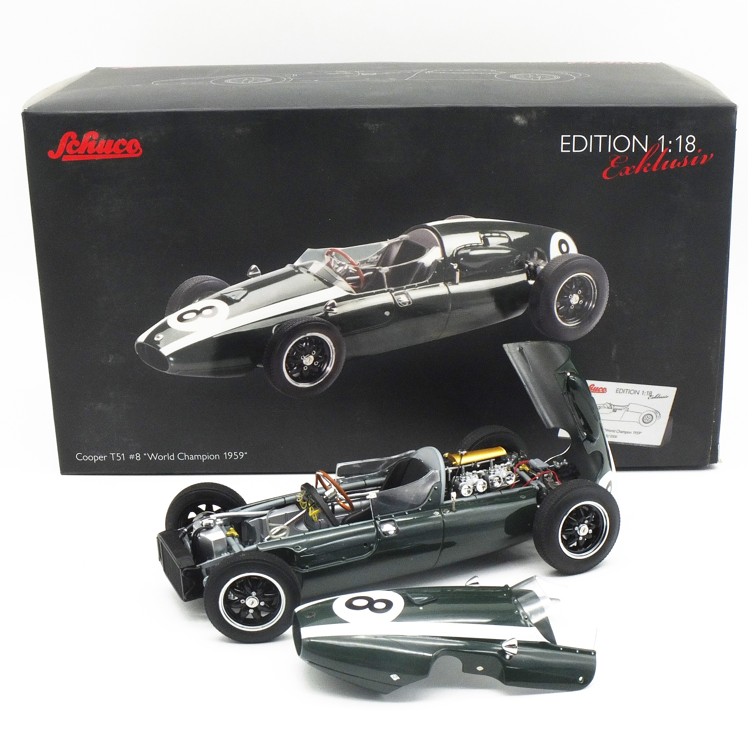 Schuco Cooper T51 #8 1959 World - Lot 1077525 | ALLBIDS