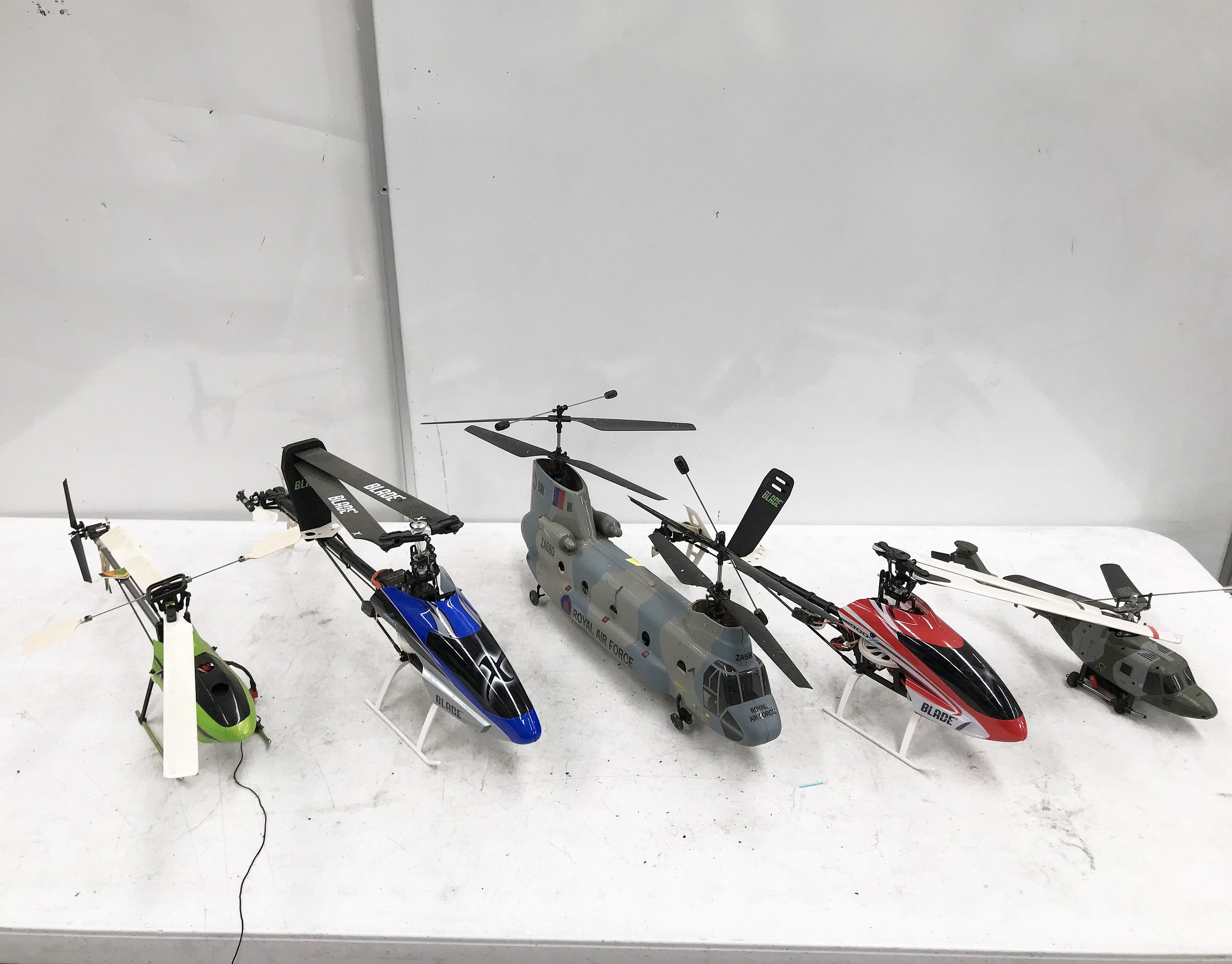 Bulk Lot of Metal Framed RC Helicopters Lot 1078995 ALLBIDS