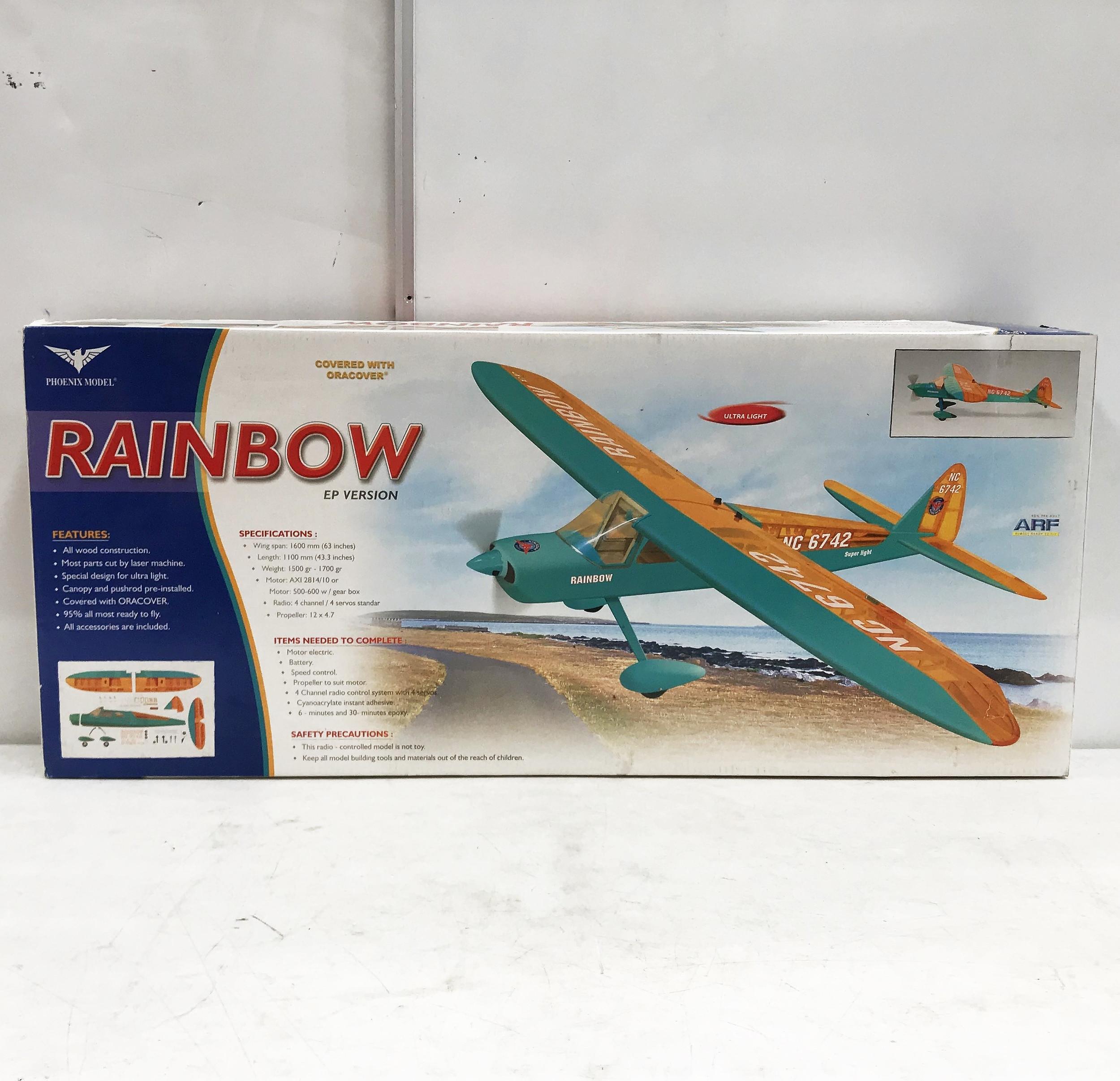 phoenix rainbow rc plane