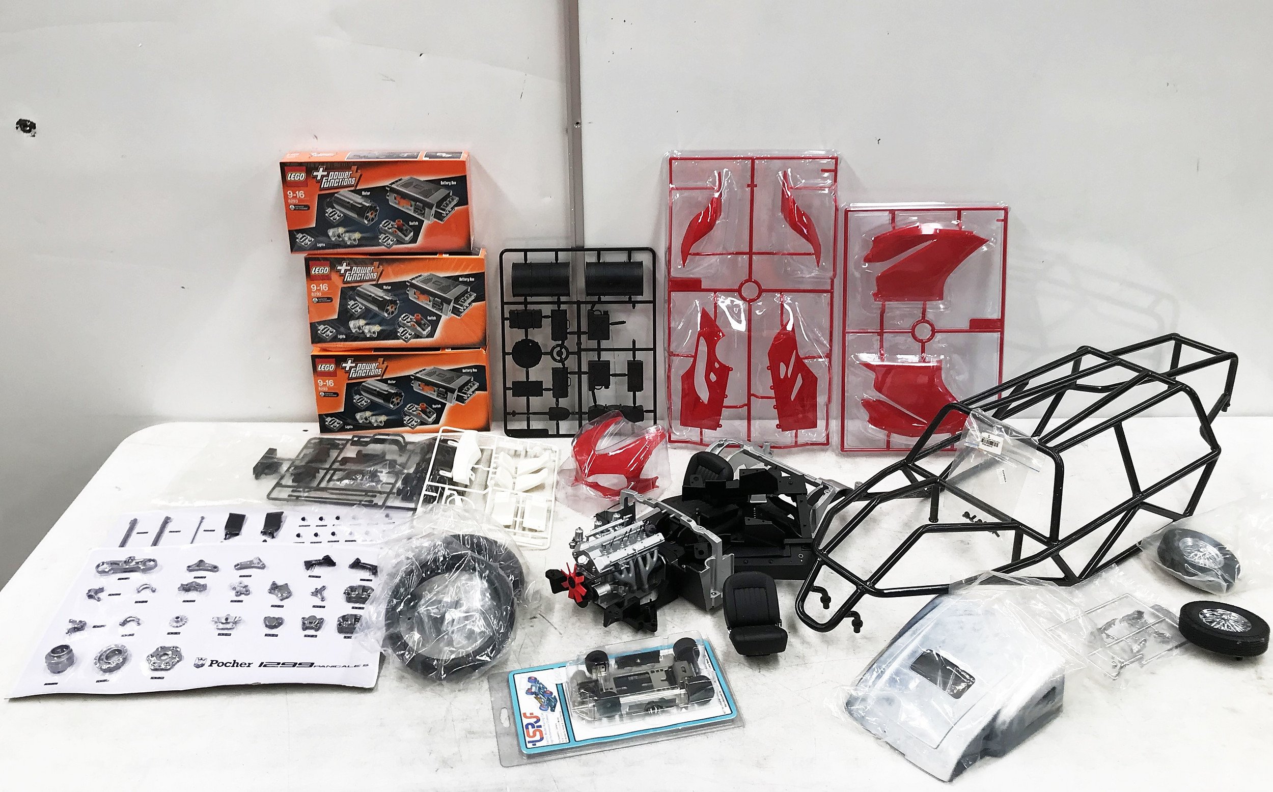 Bulk Lot of Model Car Parts Lot 1083029 ALLBIDS