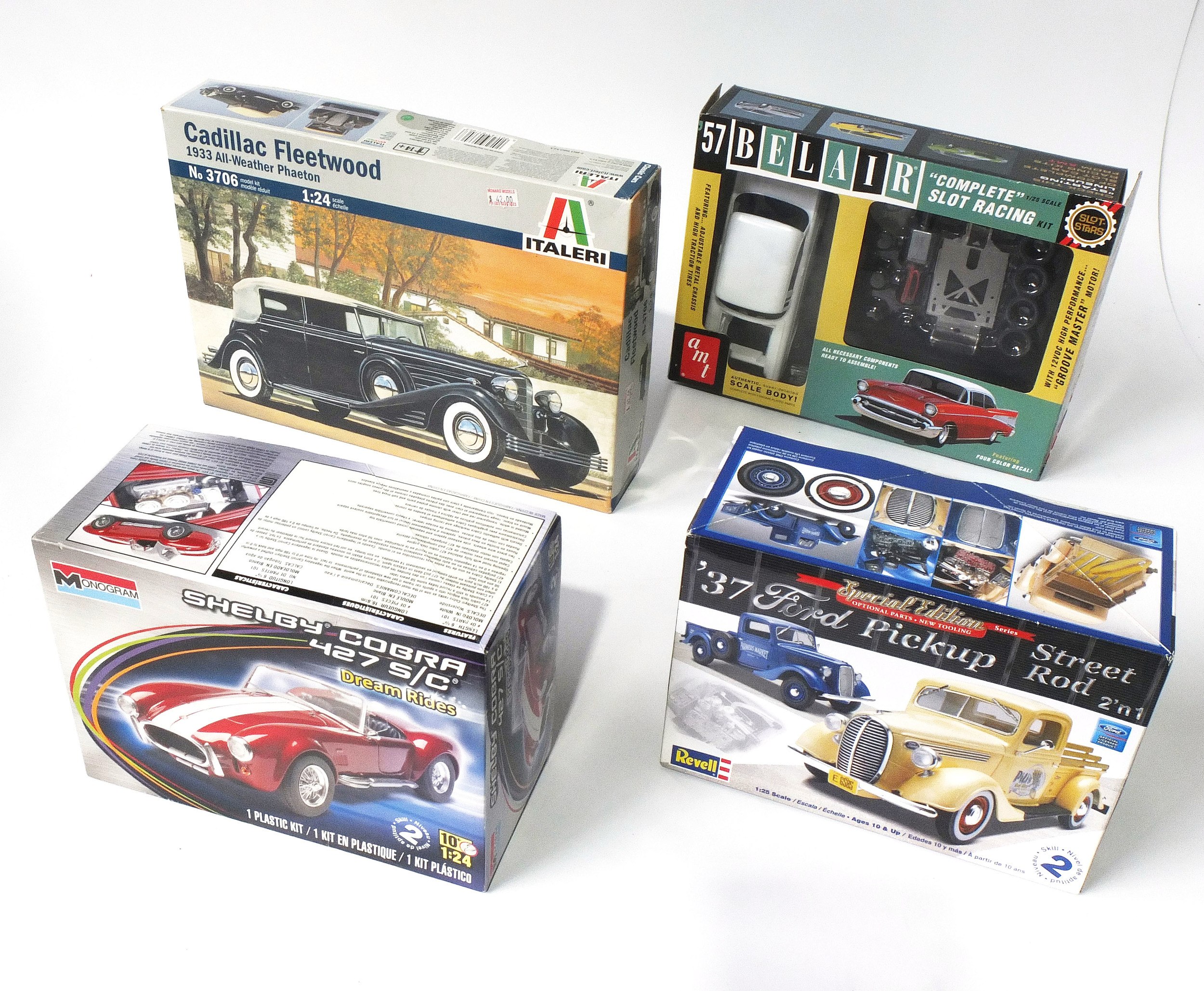 Assorted American Car Model Kits Lot 1077442 ALLBIDS