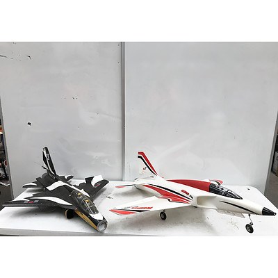 Three Foam Plane RC Models
