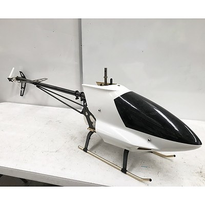 Large Metal Framed Nitro RC Helicopter