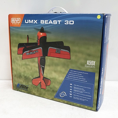 E-Flite UMX Beast 3D RC Model Plane