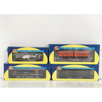 Lot of Four Athearn Train Models