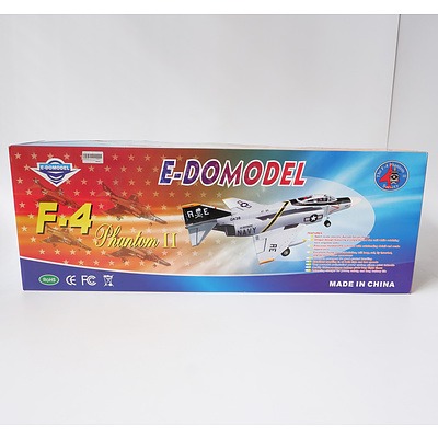 E-Domodel F-4 Phantom II RC Model Plane RRP $299