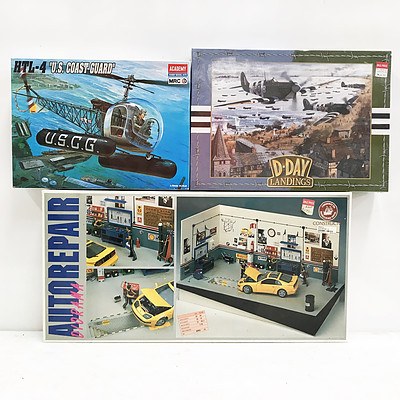 Two Toy Model Sets and Plane Puzzle Piece