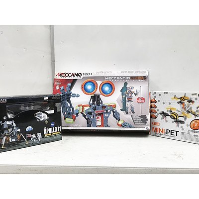 Set of Three Older Children's Toys Including Personal Robot