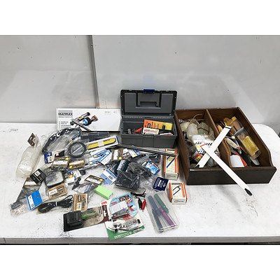 Bulk Lot of Model Plane, Helicopter, Planes and Boat Accessories