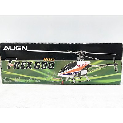 Align T-Rex 600 Nitro RC Helicopter