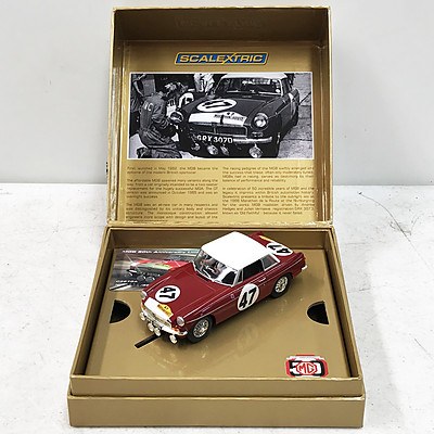 Scalextric MGB 50th Anniversary Limited Edition Slot Car 2624/3500