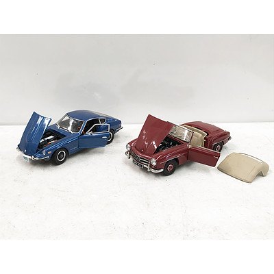 Two Scale Classic Model Cars