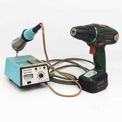 Bosch Drill and Soldering Iron