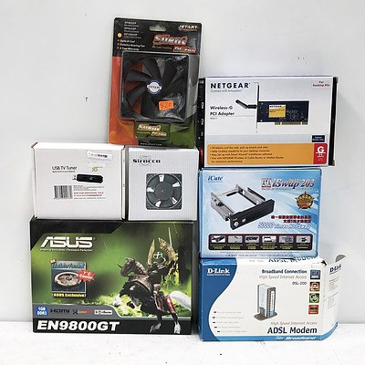 Lot of Computer Components and Accessories