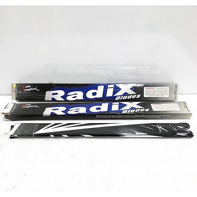 A Pair of Radix RC Helicopter Blades RRP Over $250