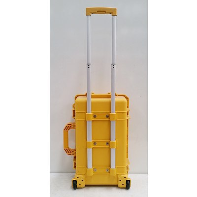 Kincrome Heavy Duty Tool Box with Extendable Handle and Wheels