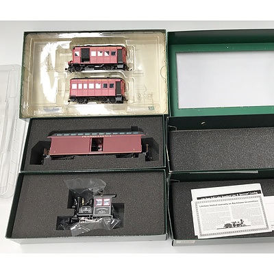 Three Spectrum Models, Including "On30" Rail Bus and Trailer W/Full Interiors and More