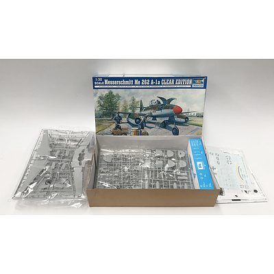 Trumpeter 1:32 Scale Messerschmitt Me 262 A-1a Clear Edition Plastic Model Plane Kit