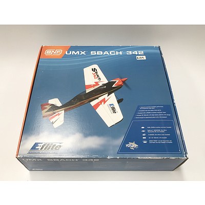 BNF UMX SBACH 342 Model RC Plane RRP $189