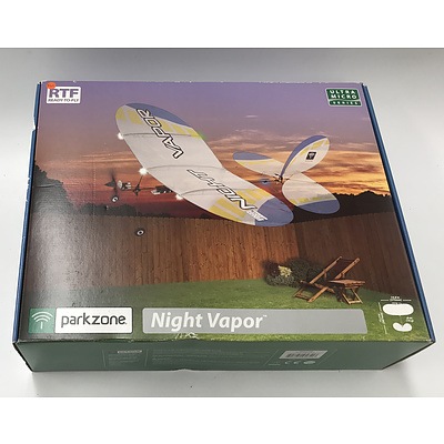 RTF Ultra Micro Series Night Vapor RC Model Plane RRP $160
