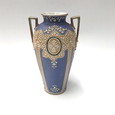 Japanese Hand Painted Mantle Vase