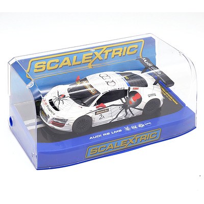 Scalextric - 2012 Audi R8 LMS Phoenix Racing Scale Model Car
