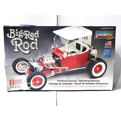 Lindberg - Big Red Rod 1:8 Scale Model Kit