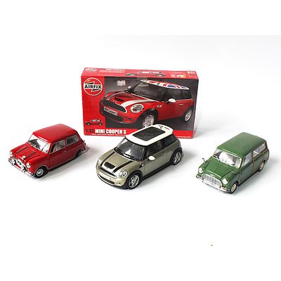 Assorted Mini Cooper Models - Lot of 4