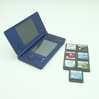 Nintendo DS with Seven Games