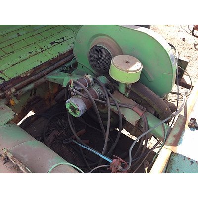 Compair Trailer Mounted Air Compressor, VW Aircooled Engine Powered