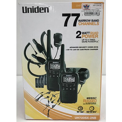 Uniden UHF Radios