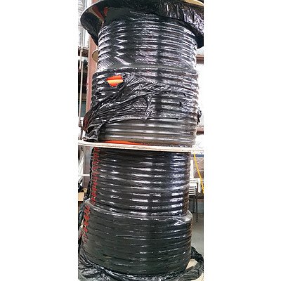 Two Rolls of 50mm Corrugated Premier Conduit