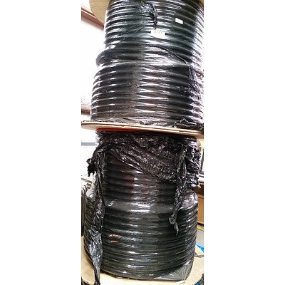 Two Rolls of 50mm Corrugated Premier Conduit
