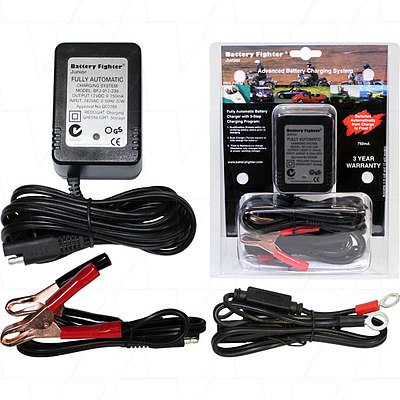 Battery Fighter Junior 12V Battery Chargers - Lot of Three  - Brand New - RRP $180.00
