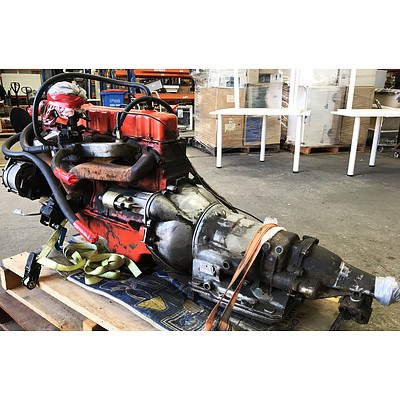 Holden HQ 202 6 Cylinder Engine with Trimatic Transmission