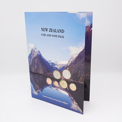 New Zealand Coin and Note Set