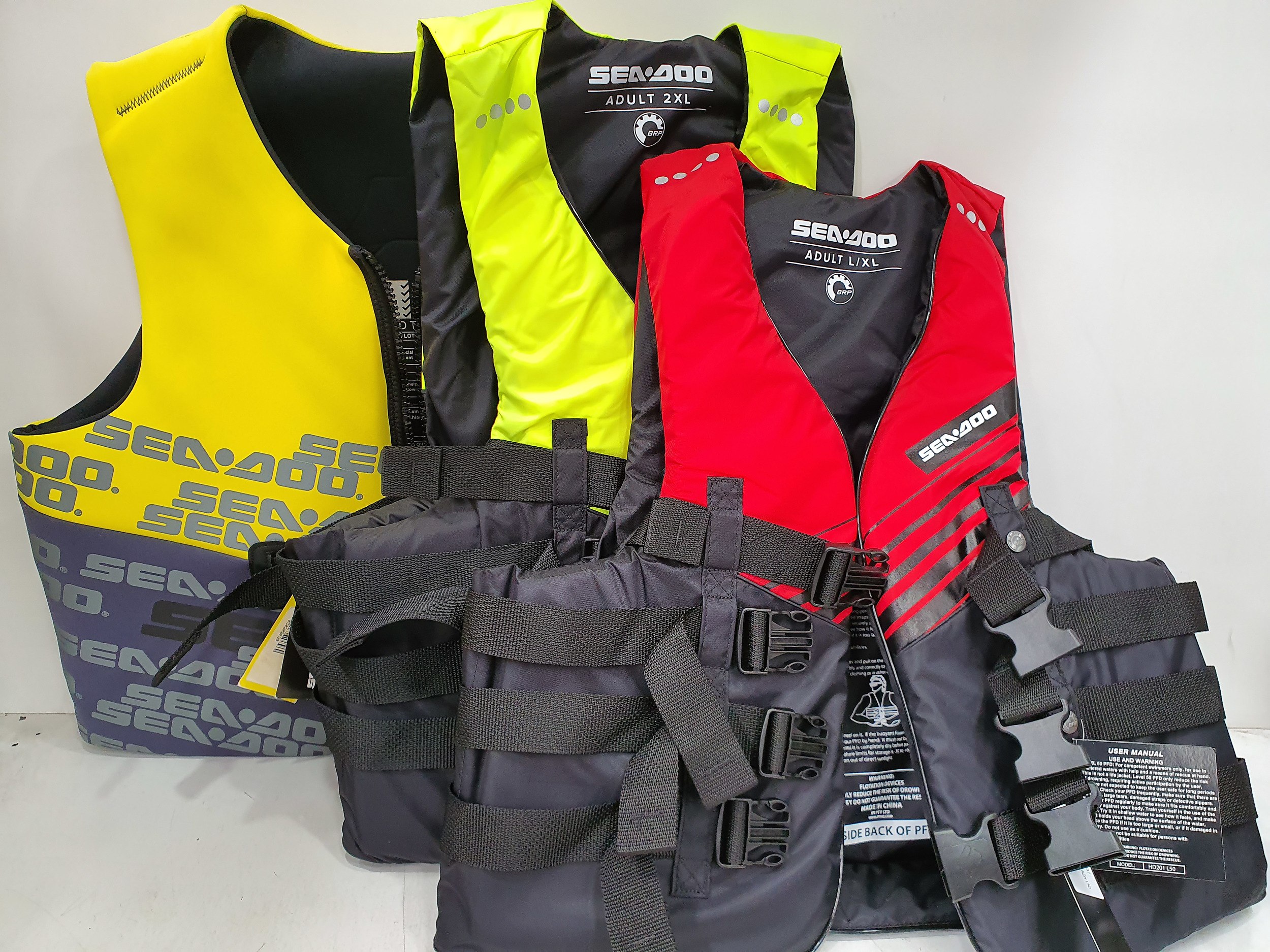 SeaDoo 3XL/2XL/L/XL Life Jacket Lot 1074692 ALLBIDS